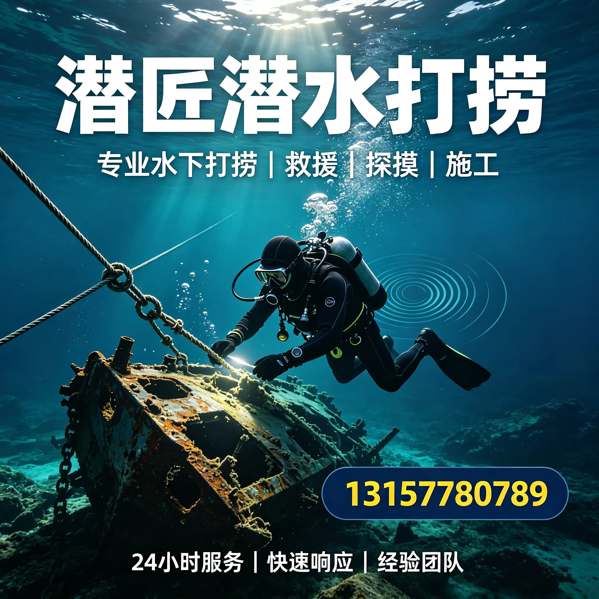 襄阳水下打捞作业服务产品